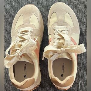 Somiliss Nonslip Women’s Wide Width Tennis Shoes Breathable Mesh Lining Size 10